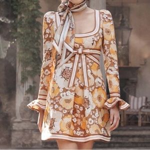 NWT Zimmermann Super Eight Floral Mini Dress US6
